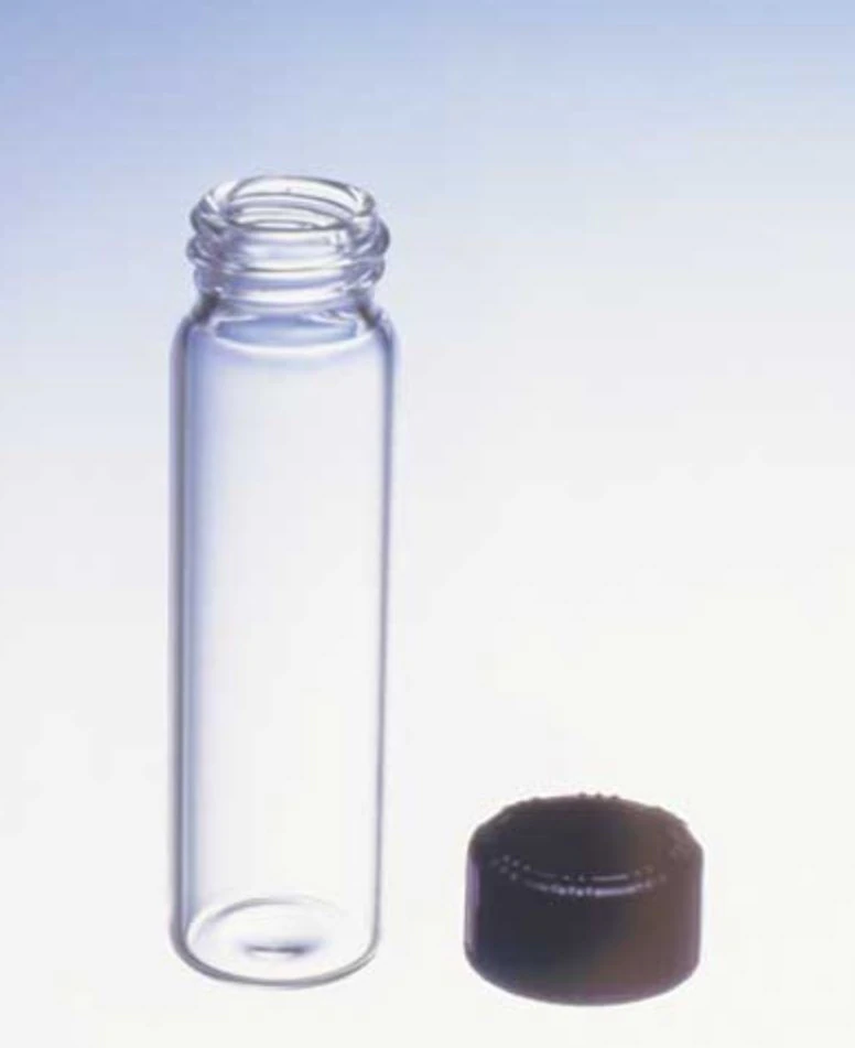 DWK Life Sciences Micro Sample Vial, Borosilicate Glass, Screw Cap, Clear, 4mL, 15x45mm, 144/Pk