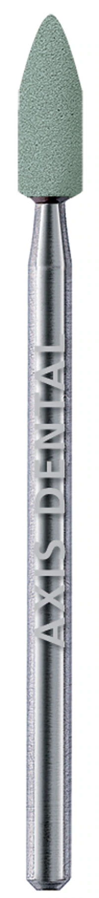 NTI Green Abrasive Small Flame FG Shank, Fine Grit, 12/Pack, GF661-FG
