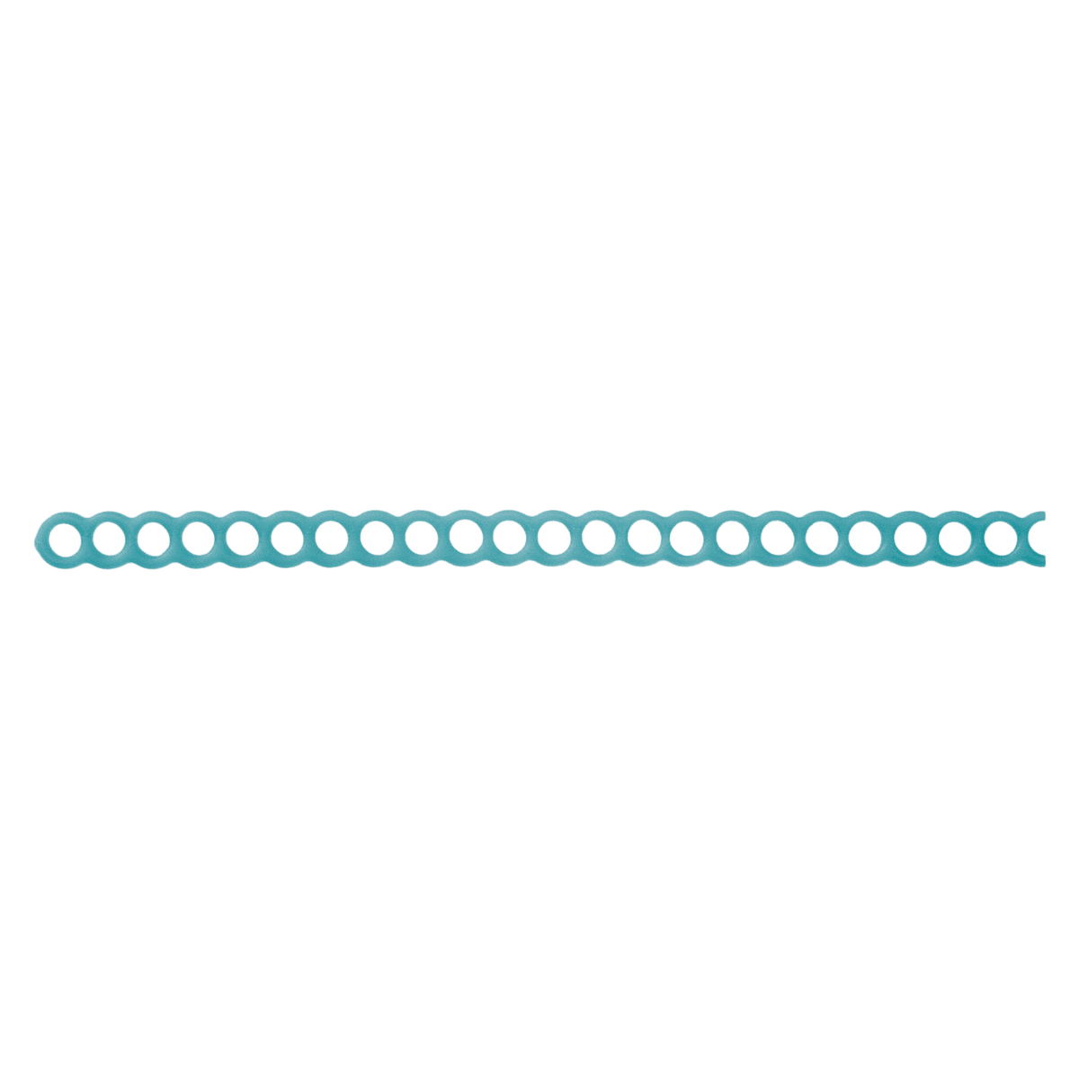 Renfert Geo Perforated Wax Retainers Straight, Non-Latex, Pack of 40