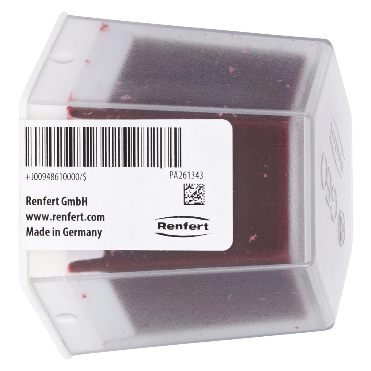 GEO Classic Cervical Wax, Bordeaux-Transparent, 75g, 1/Pkg