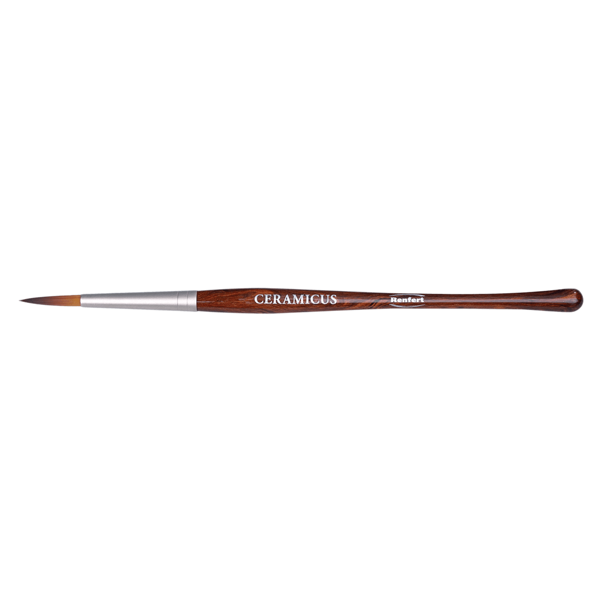 Renfert Ceramicus Porcelain Brush, Size #6, Synthetic Microhair Bristles, 1 Each