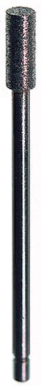NTI Sintered Diamond Bur, HP, Medium Grit, Cylinder Flat End, #9837-037M, 3.7 mm Diameter, 10.0 mm Length, 1/Pkg
