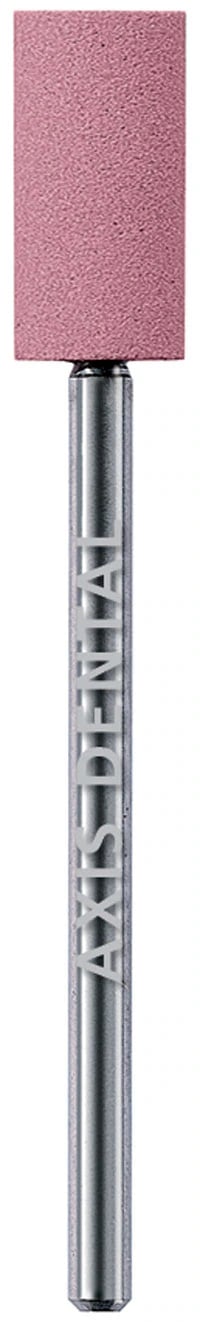 NTI Pink Stone Abrasive, Large Cylinder, Coarse, HP, 13 mm Length, 12/Pkg, PC731-HP
