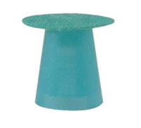 Kerr UltraGloss Composite Polishing Discs, Coarse, Single-Sided, Small (8mm), Green, 30/Pkg, DSC-C080