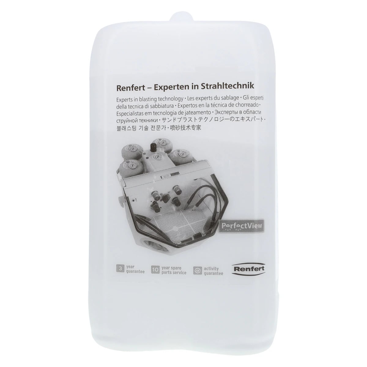 Renfert Cobra 250 Micron Aluminum Oxide Abrasive, White, 5 kg (11 lb) Canister, 1/Pk, 15851005