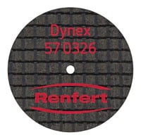 Renfert Dynex Separating Disc, 26 mm x 0.3 mm, Pack of 20