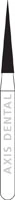 NTI FG Diamond Bur, Super Fine, Needle Point, #858-014 (SF858-014), 1.4 mm Diameter, 8.0 mm Length, Friction Grip, 5/Pack