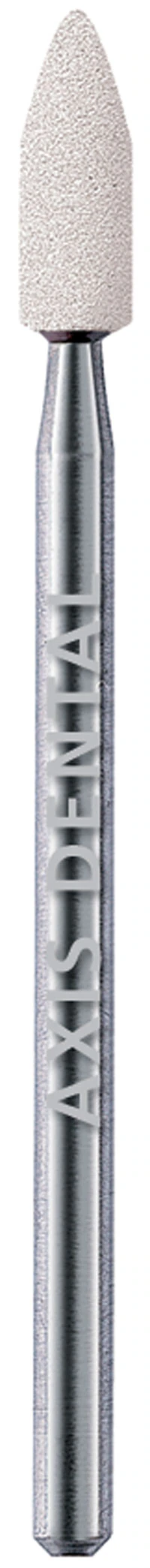 NTI Abrasive White Stone, Small Flame, FG, Fine, 100/Pack, WF661-FG100