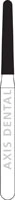NTI Diamond Bur, FG, Taper Round End, # M856, 1.4 mm, Medium Grit, Gray, 5/Pk, M856-014