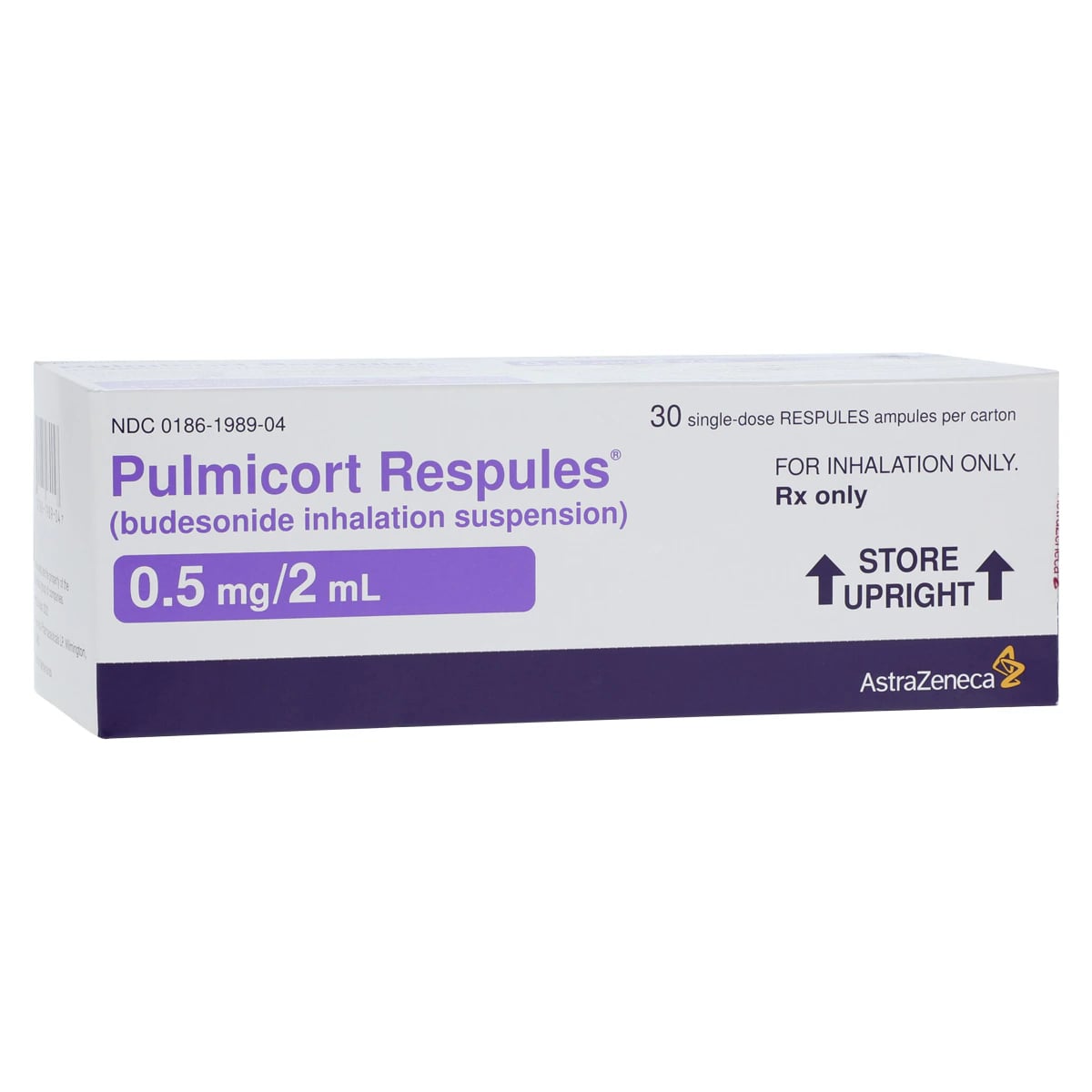Pulmicort Inhalation Suspension 0.5mg/2mL Ampules, 30/Package