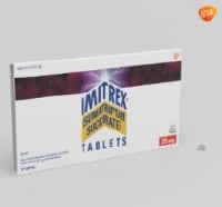 Imitrex (Sumatriptan) Tablets 25 mg, Blister Pack of 9, GlaxoSmithKline
