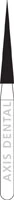 NTI FG Diamond Bur, Super Fine, Needle Shape, #859-016, 1.6 mm Diameter, 10.0 mm Length, Friction Grip, 5/Pkg
