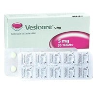Vesicare 5mg Tablets, 90/Bottle, 01KT0J07FC6D3NZRY37D0NQ9TZ