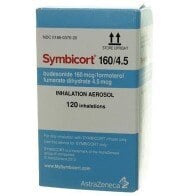 Symbicort Inhalation Aerosol 160/4.5mcg, 10.2g Canister (Each)