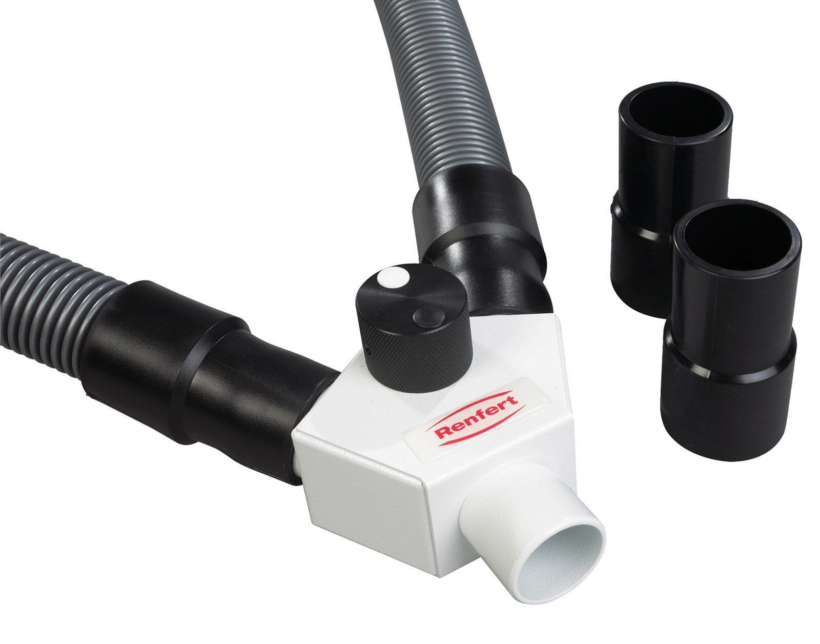 Renfert Extractor Switch with Mufflers, Y-Junction for Dust Extractor, 1/Pkg