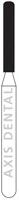 NTI Diamond Bur, FG, Cylinder Round End, #KS1, 1.2 mm, Super Coarse, Black, 5/Pk, KS1-012