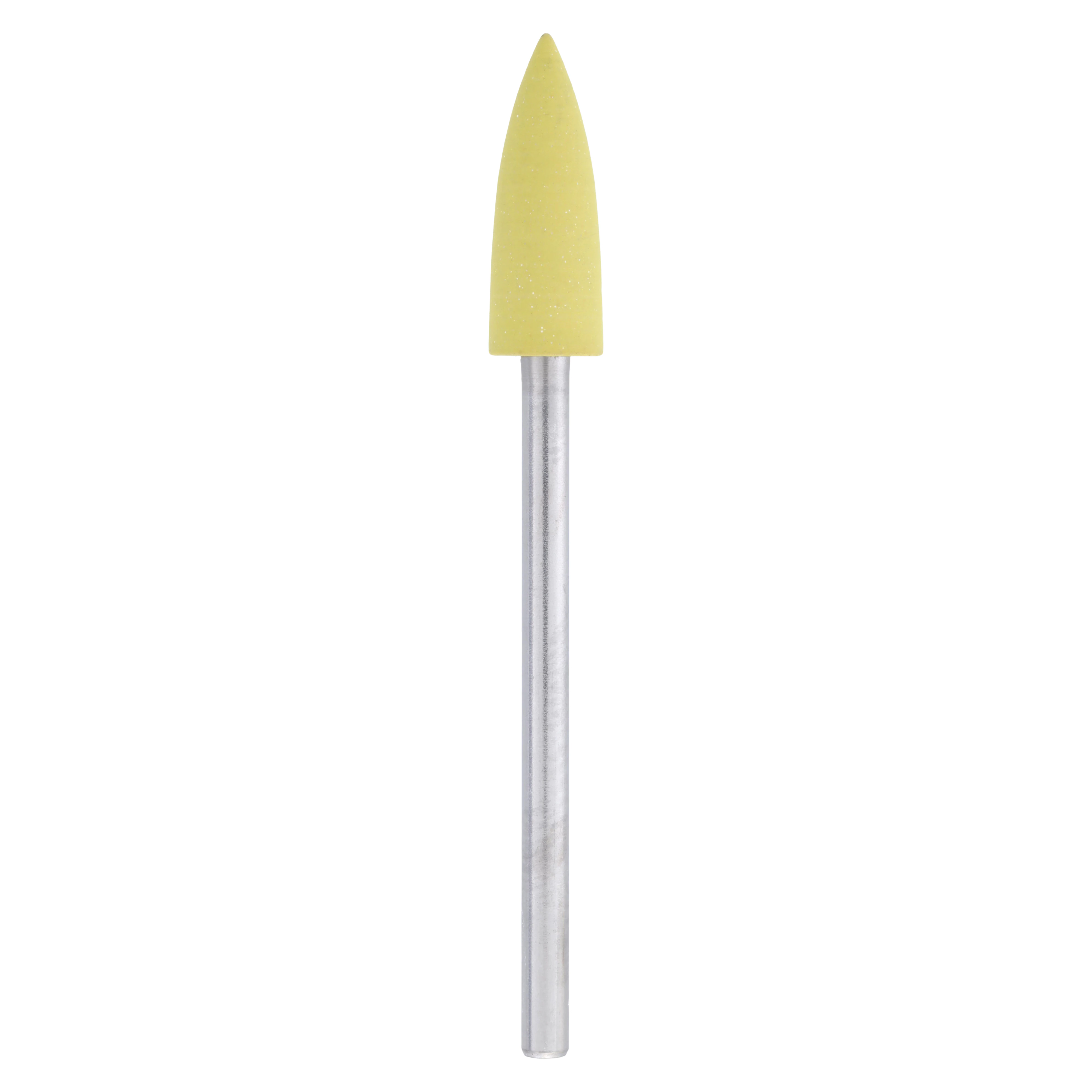 NTI CeraGlaze Polishing System, Superfine HP, Flame, Yellow, 5.5 mm, 1/Pk, P30044