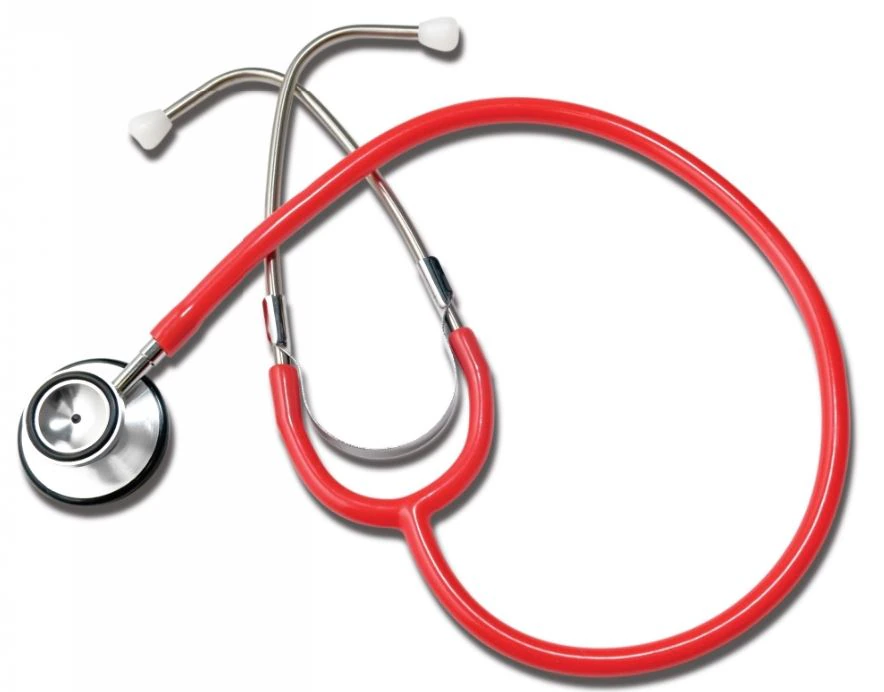 Graham-Field Dual Head Stethoscope, Red Y Tubing, Each