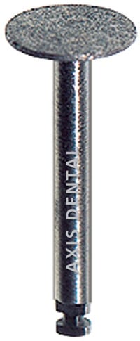 NTI Sintered Diamond Disc, RA, Double Sided, Coarse, Green, #5114, 8.0 mm Diameter, 0.5 mm Thickness, 1/Pkg