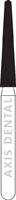 NTI Diamond Bur, FG, Coarse, Round End Taper, #850-018, 5/Pack, C850-018