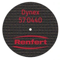 Renfert Dynex Separating Disc, 0.4mm x 40mm, 20/Pack, 570440