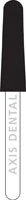 NTI Diamond Bur, FG, Taper Round End, #KS6, 2.5 mm, Medium Grit, Gray, 5/Pk, KS6-025