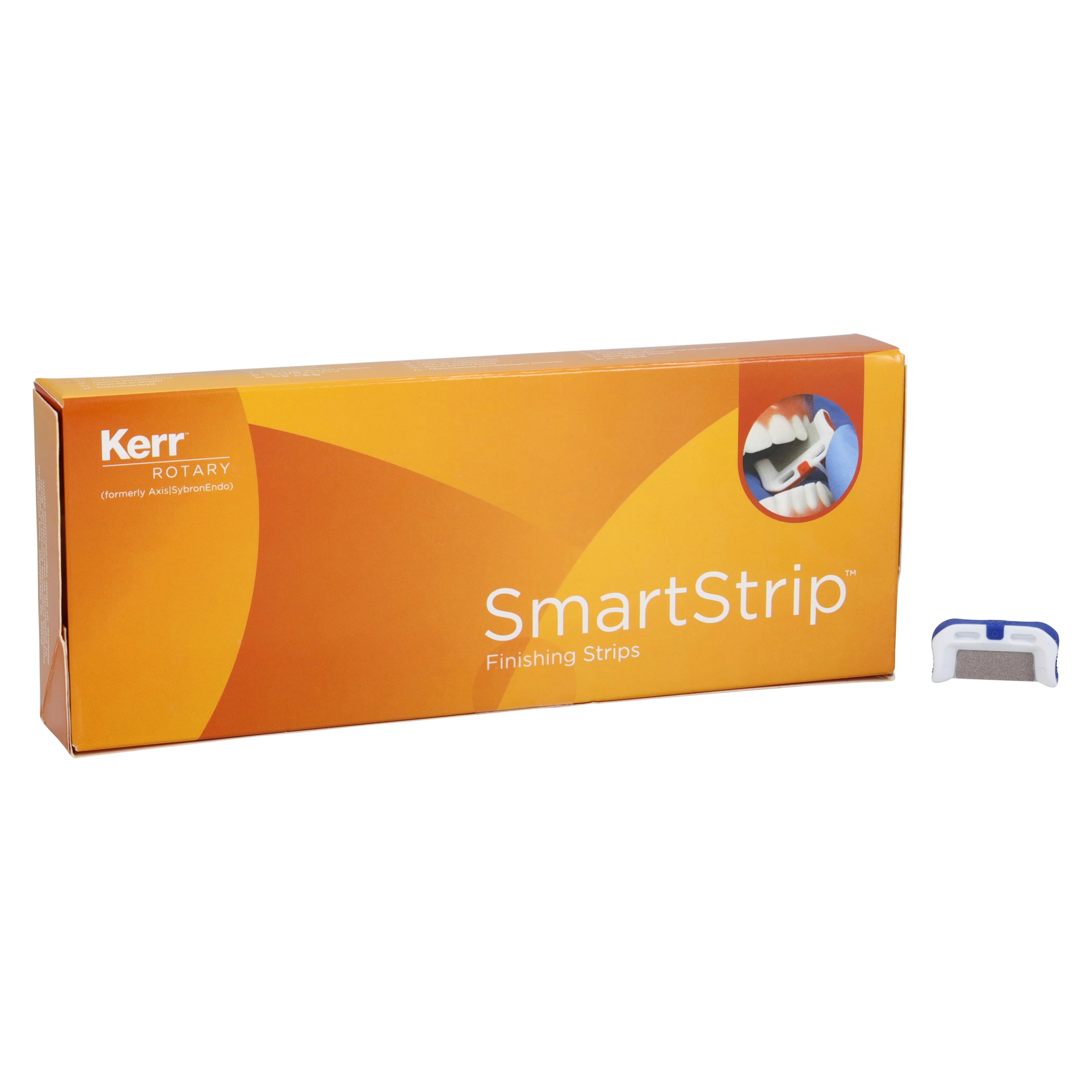 Axis Dental SmartStrip Double-Sided Finishing Strip, Medium Grit, Blue, 0.22mm, 10/Pk, SSDS-M