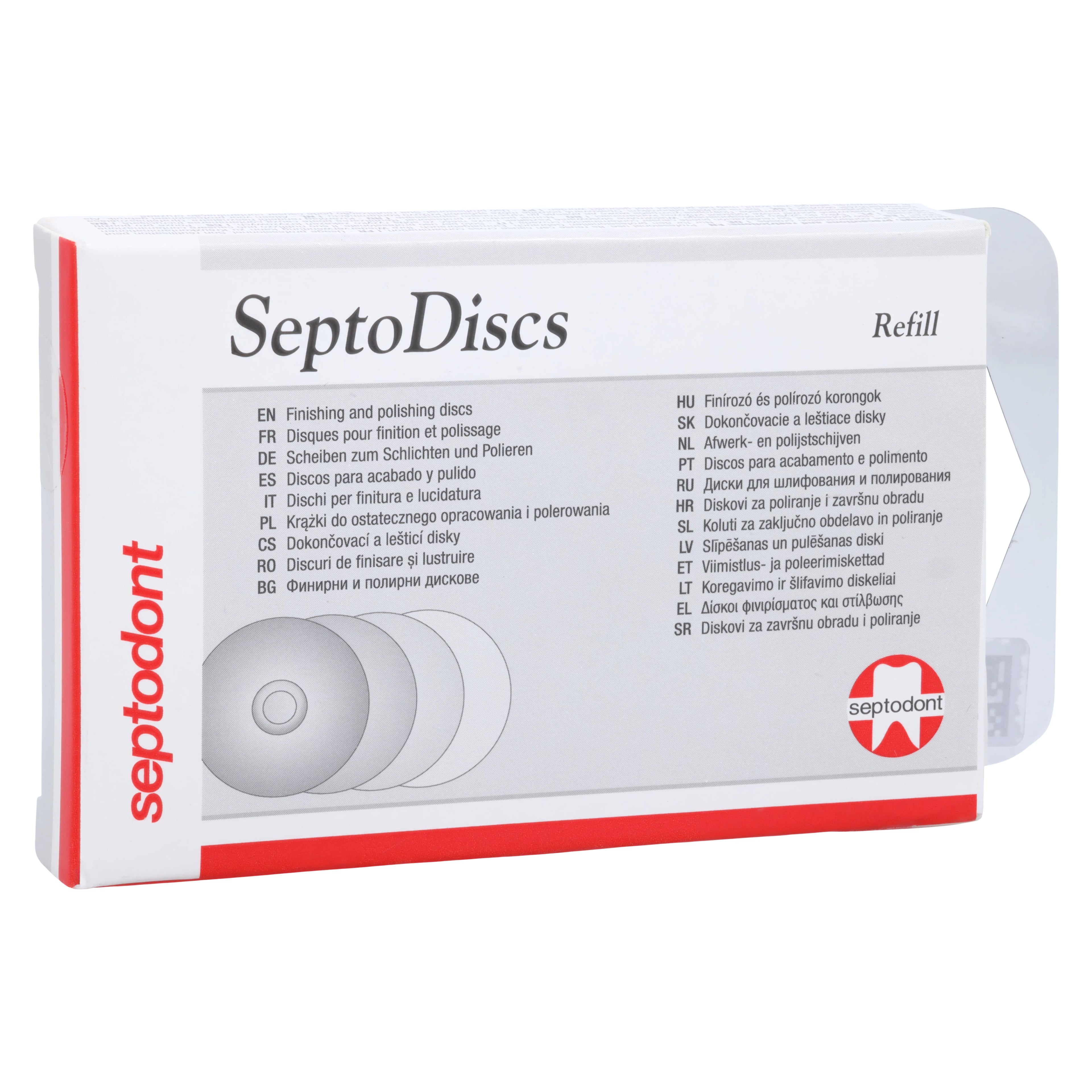 Septodont SeptoDiscs Refill, 1/2" Abrasive Discs, Coarse Grit, 50/Bx, 01C4003