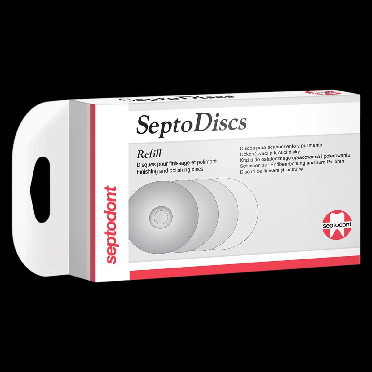 Septodont SeptoDiscs Refill, 1/2" Abrasive Discs, X-Fine Grit, 50/Bx, 01C4006