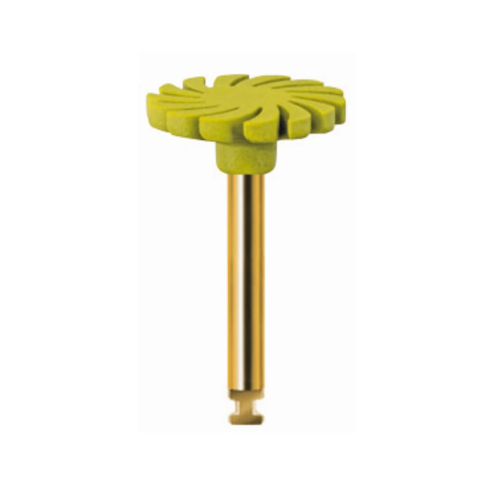 Kerr Unique Spiral Polisher, Gold Shank, RA, 3/Pkg, P20039-3