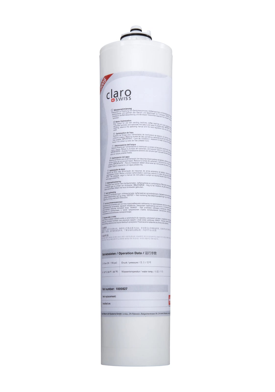 Renfert Filter Cartridge L for Steam Cleaners