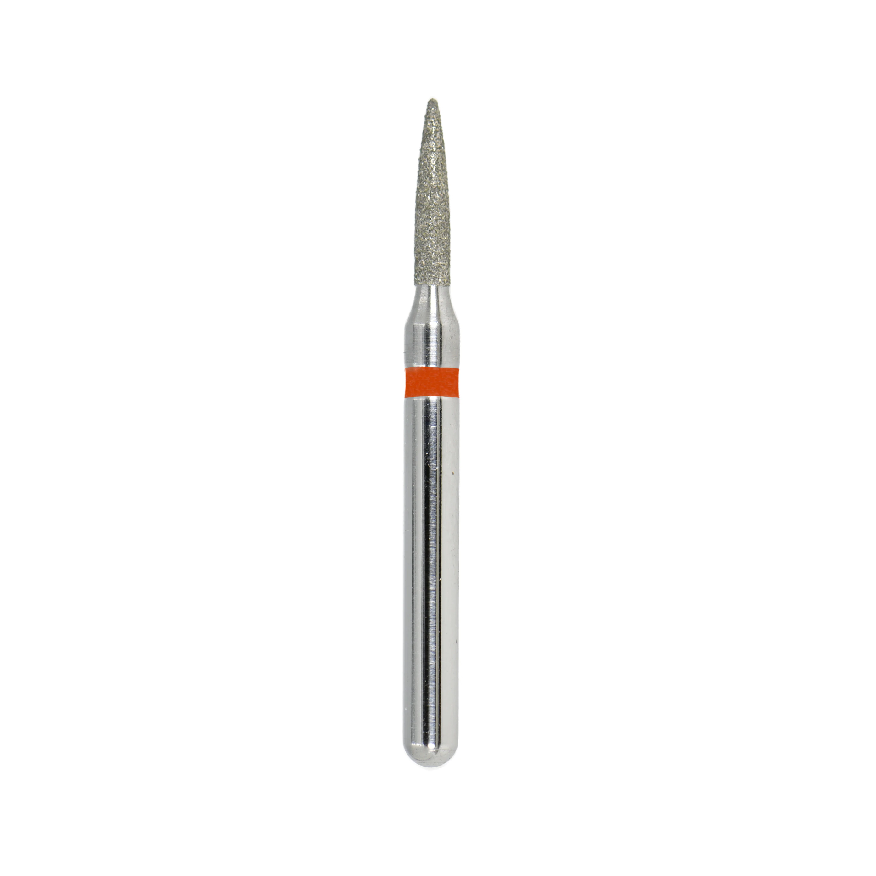Kerr SimpliCut Single-Use Sterile Diamond Bur, Fine Grit, Flame Shape, Friction Grip, 25/Pack, F861-012-D