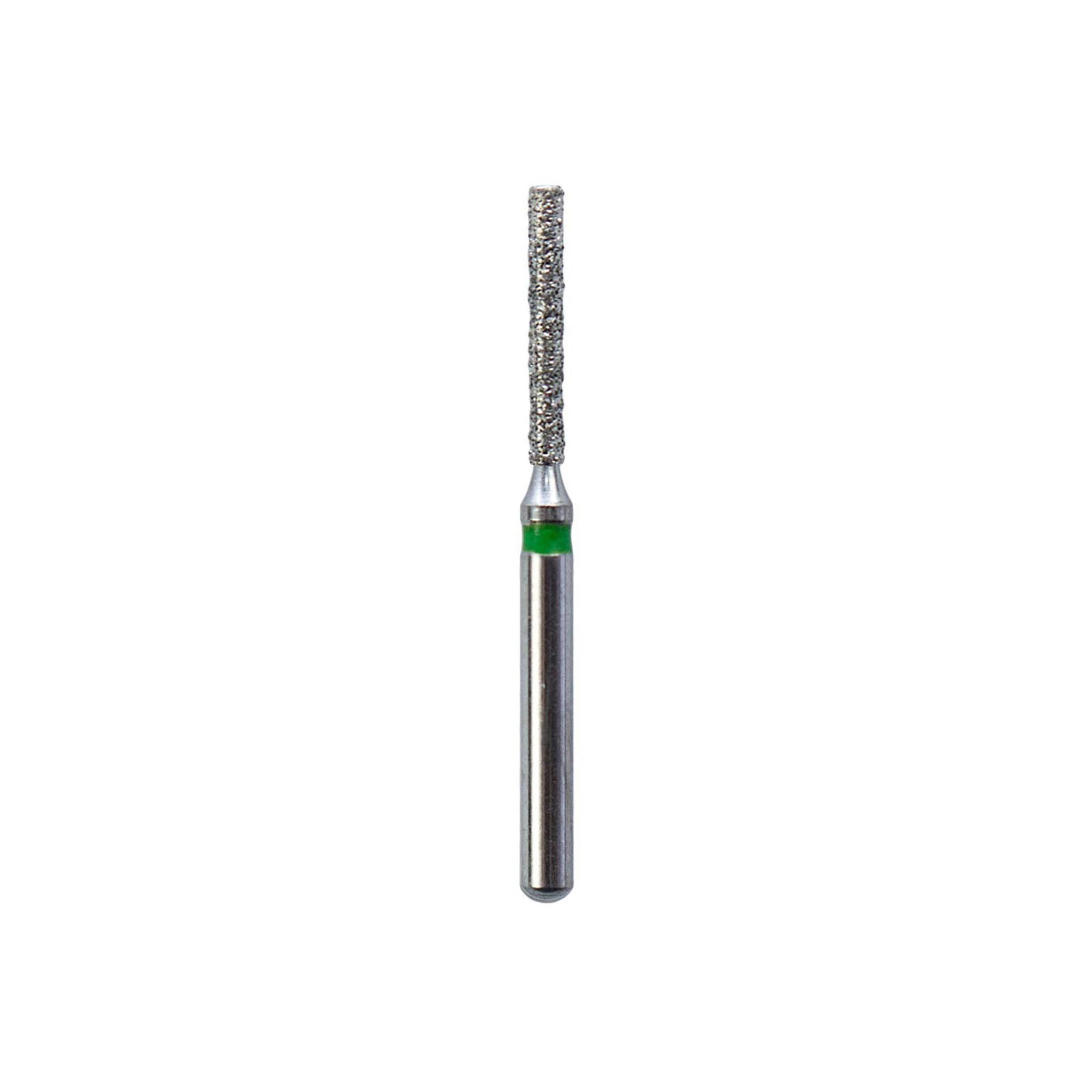 Kerr SimpliCut Sterile Single-Use Diamond Bur, Coarse Grit, Flat End Cylinder, Friction Grip, 25/Pack, C837-010-D