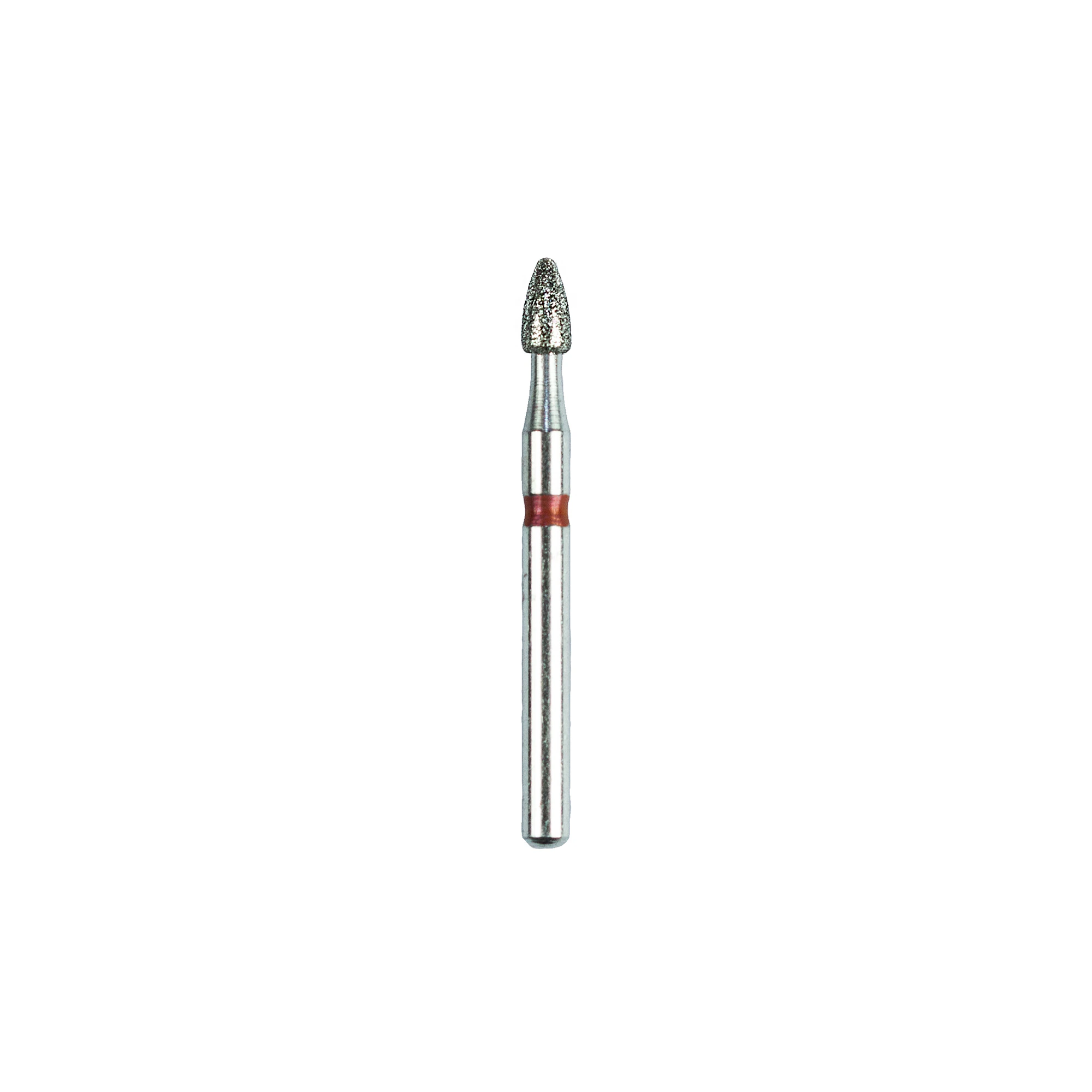 Kerr SimpliCut Single-Use Sterile Diamond Bur, Round Flat Flame, Fine Grit, Friction Grip, #F274-016-D, 25/Pack