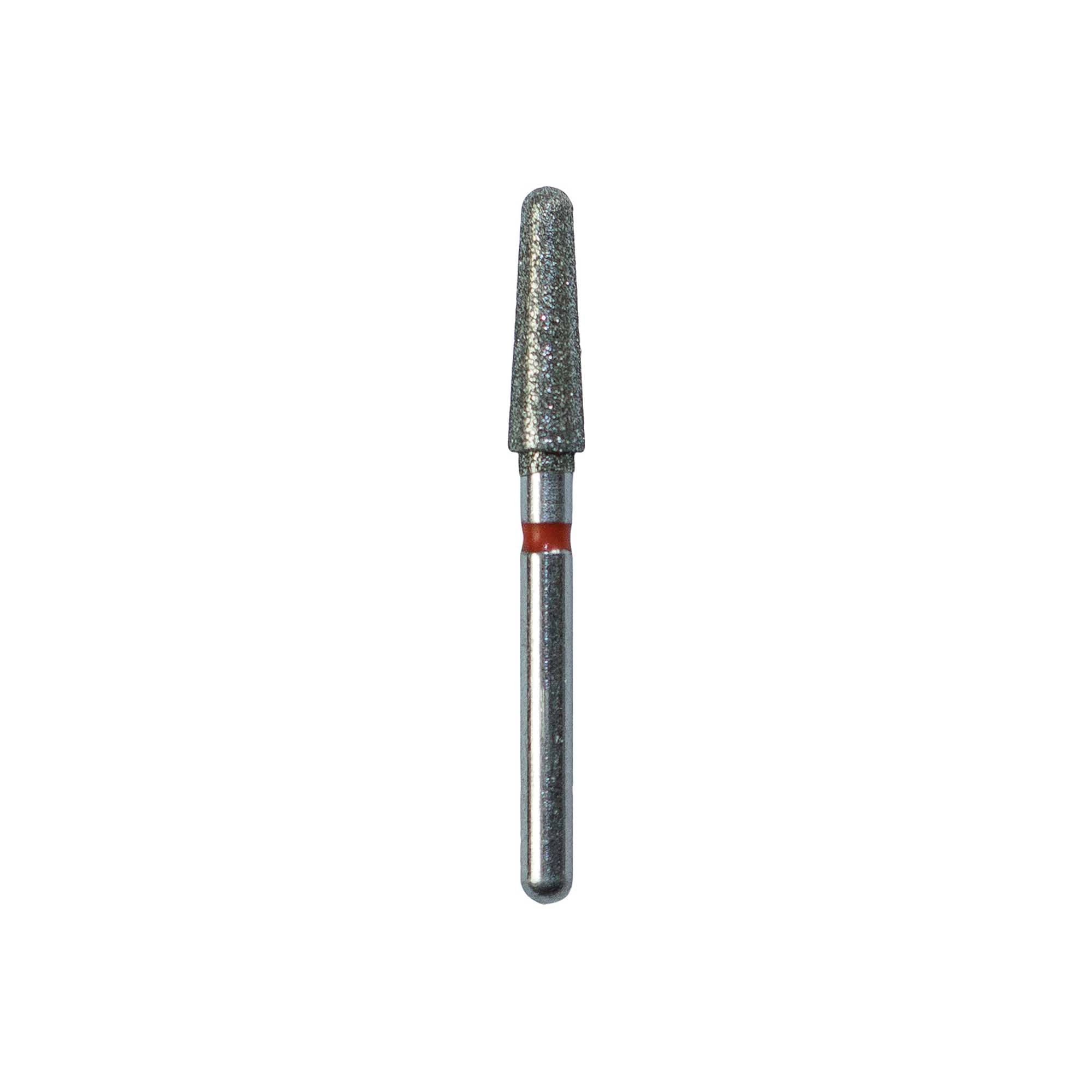 Kerr SimpliCut Single-Use Sterile Diamond Bur, Round End Taper, Fine Grit, Friction Grip, 25/Pkg, F856-025-D