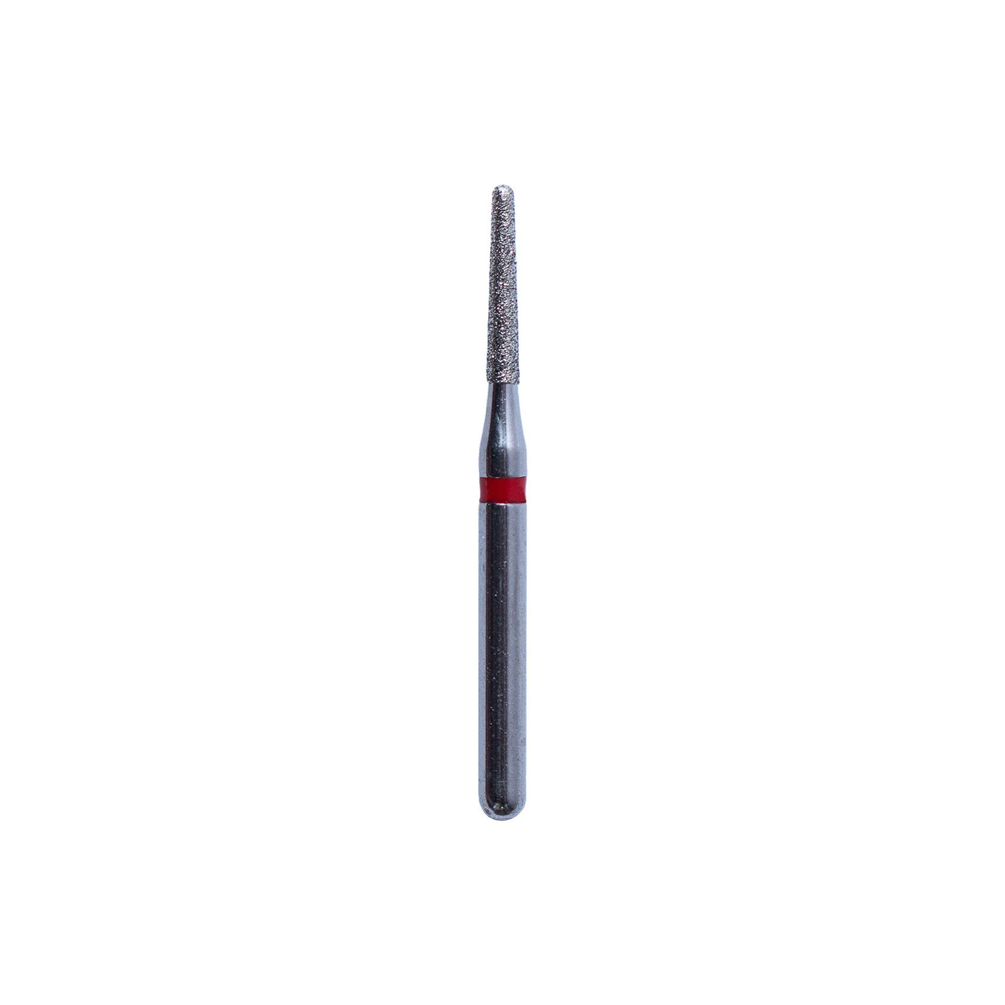 Kerr SimpliCut Single-Use Sterile Diamond Bur, Round End Taper, Fine Grit, Friction Grip, 25/Pkg, F855-014-D