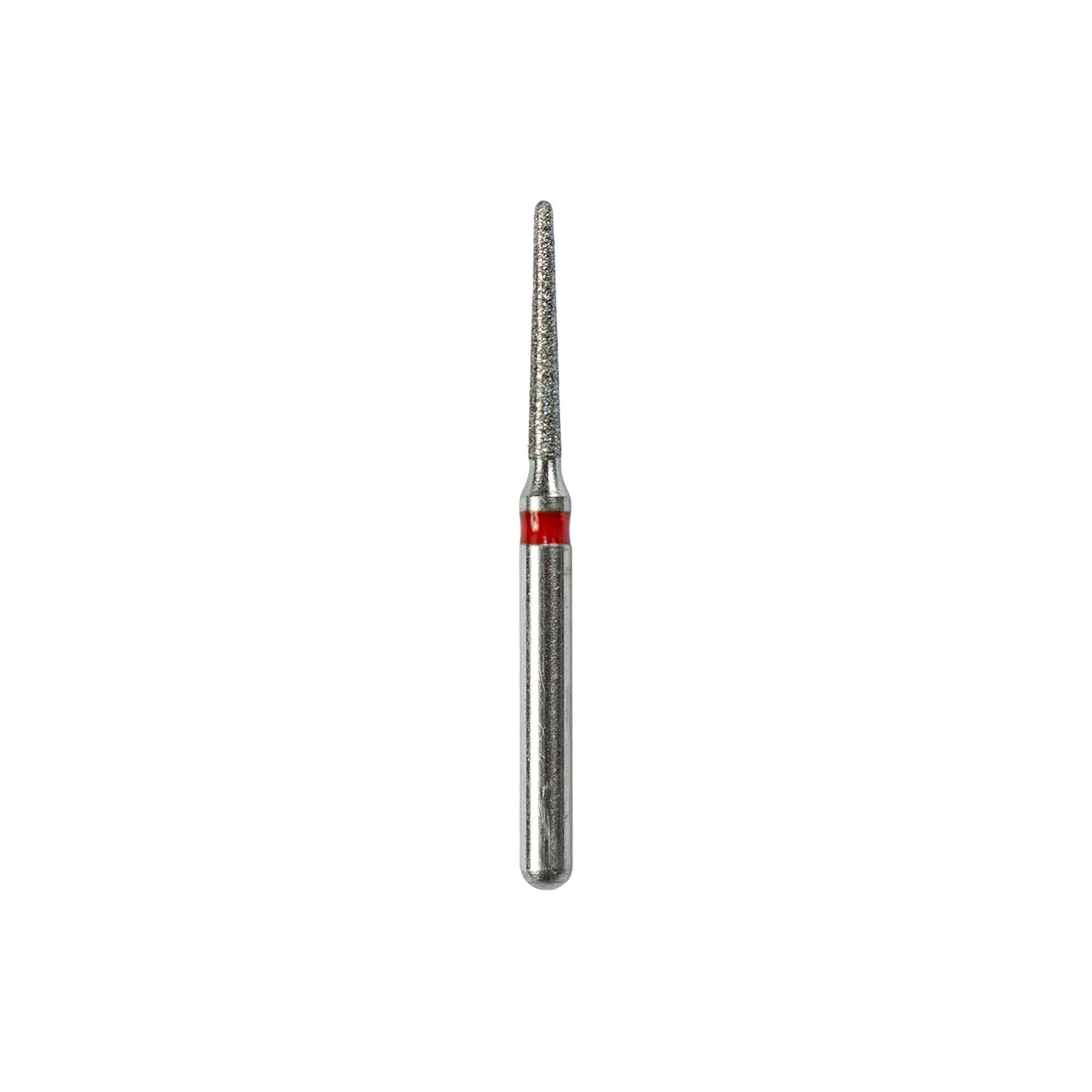 Kerr SimpliCut Single-Use Sterile Diamond Bur, Fine Grit, Round End Taper, Friction Grip, #F856-012-D, 25/Pack