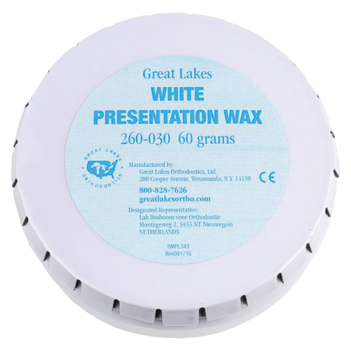 Great Lakes White Presentation Wax, 60 g