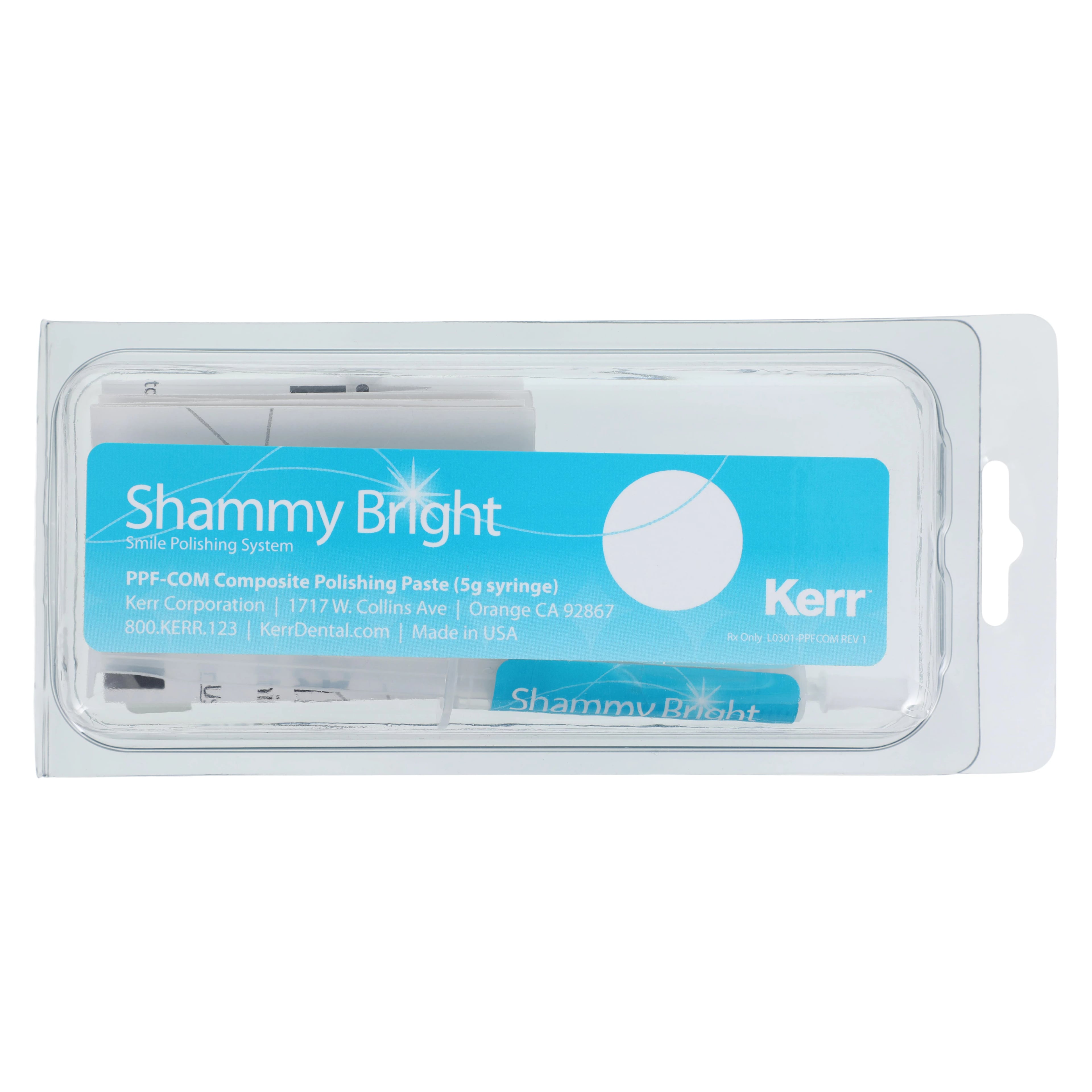 Shammy Bright™ Composite Polisher Paste, 5g Syringe, PPF-COM