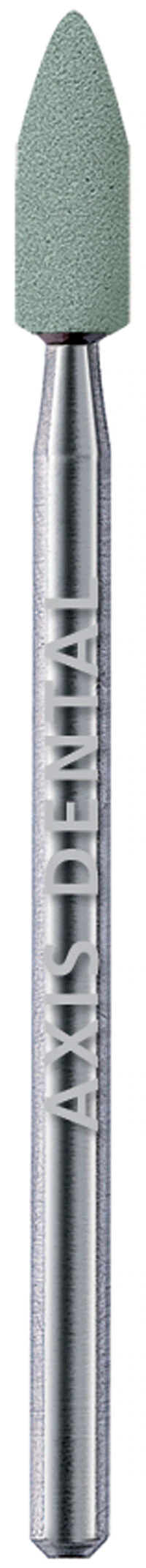 NTI Green Abrasive Small Flame HP Fine, 2.5 mm Diameter, 7 mm Length, 12/Pkg, GF661-HP