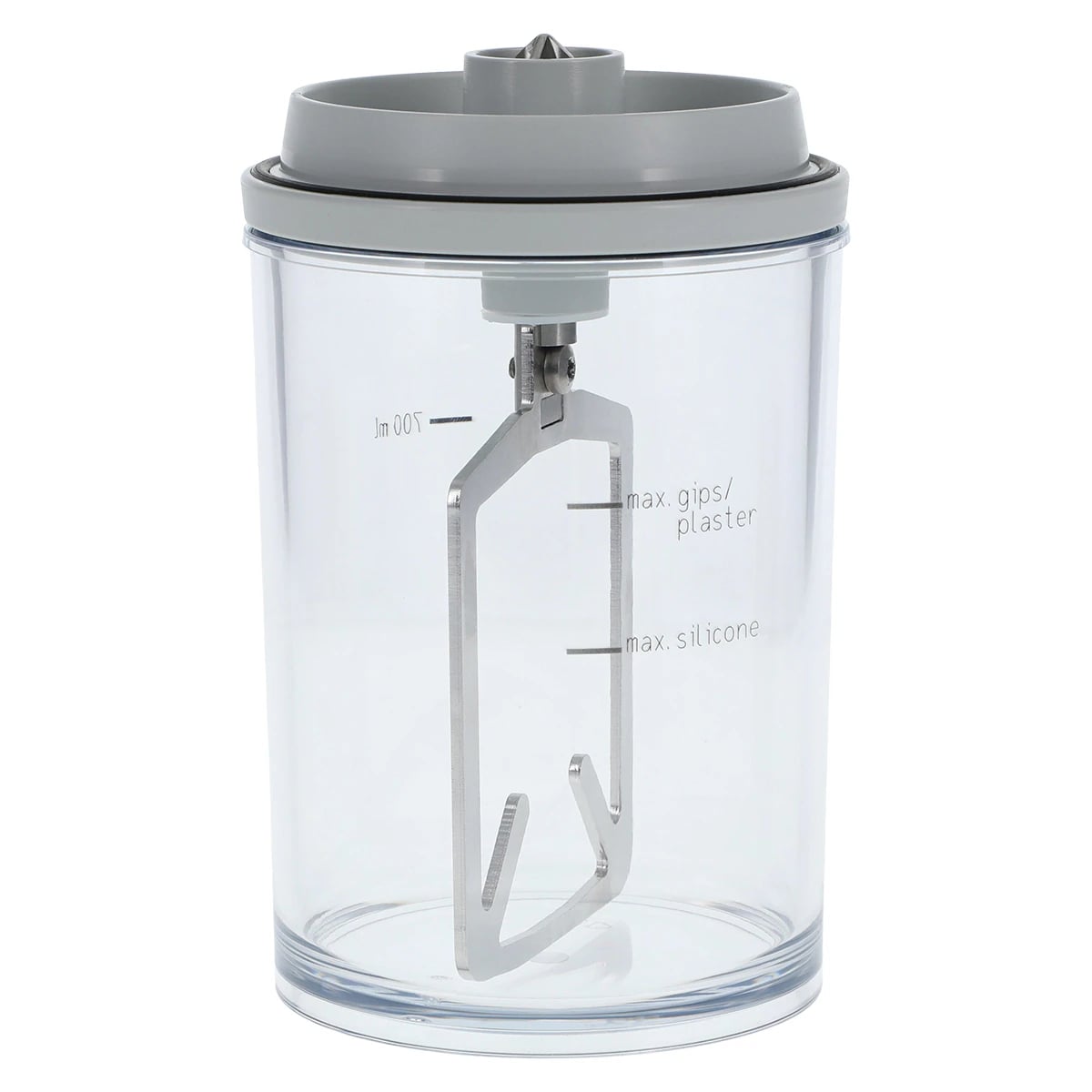 Renfert Twister Mixing Bowl with Lid and Paddle, 700 ml (23.8 oz), Plastic, 1/Pkg