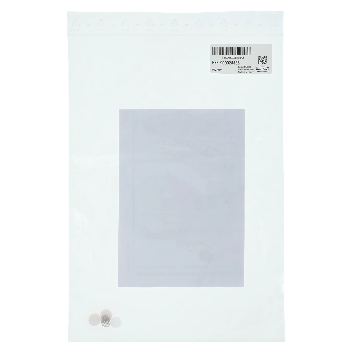 Renfert Filter Set for All Basic Abrasive Blasters, 70-250 µm, 1 Set