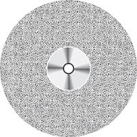 NTI Flex Diamond Disc, HP, Double-Sided, #345, Medium Grit, D345-220, 1/Pk