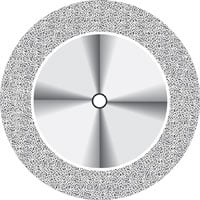 NTI Superflex Diamond Disc, HP, Double-Sided, #911H, 19 mm, Medium Grit, Red, 1/Pk, D911H-190