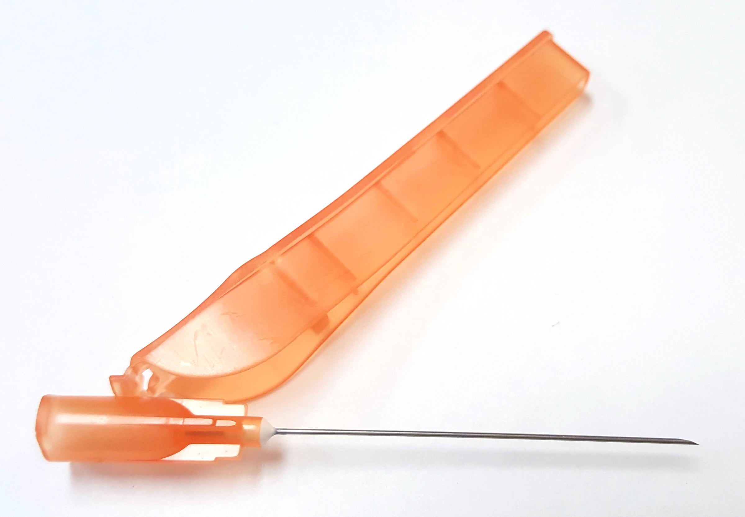 Exel SecureTouch Safety Needle, 25G x 1.5", One-Handed Activation, Non-Latex, 1000/Case