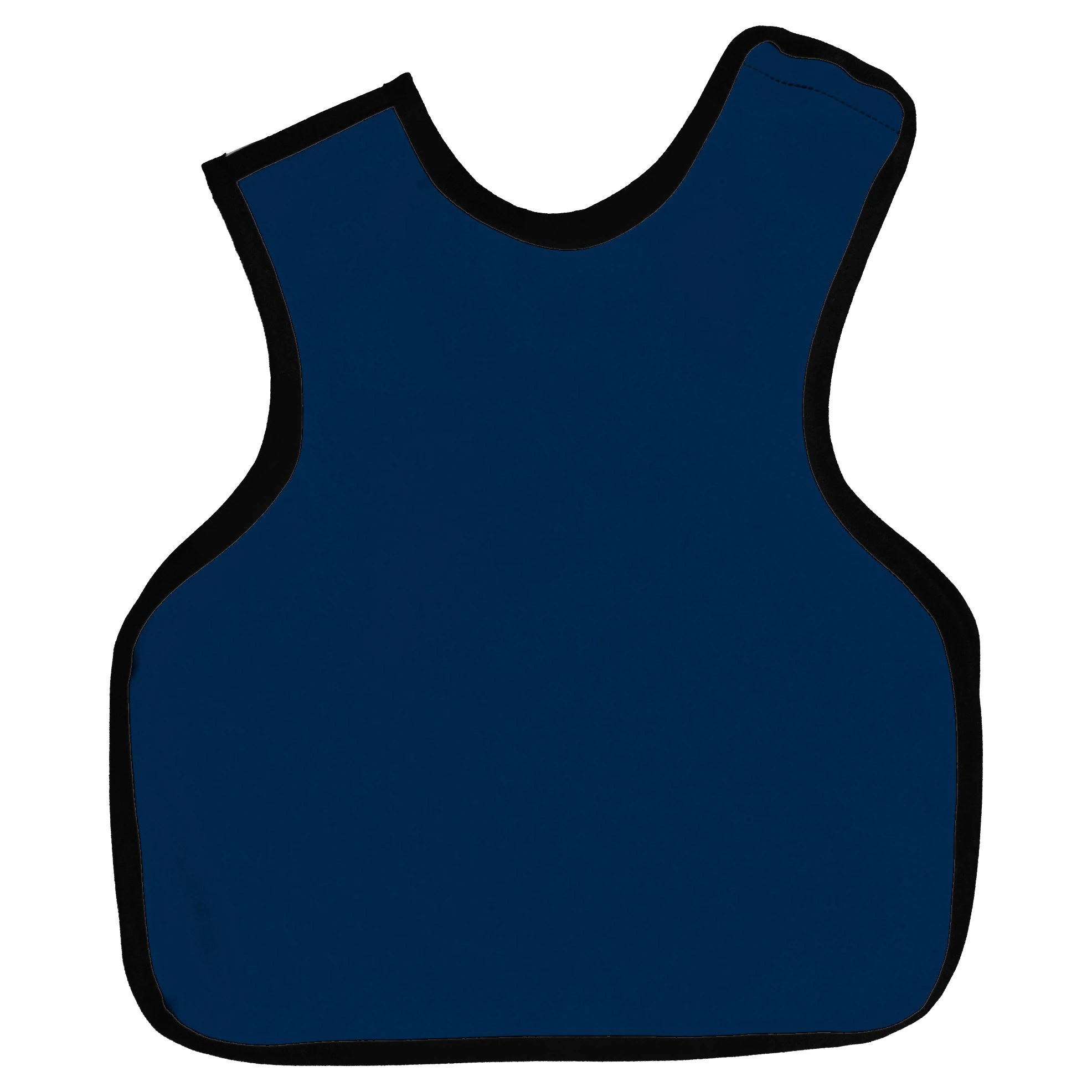 Cling Shield Lead-Free Pano Dual Apron without Collar, Petite/Child, Royal Blue, 0.3mm, 19-7/8" x 19-1/2"