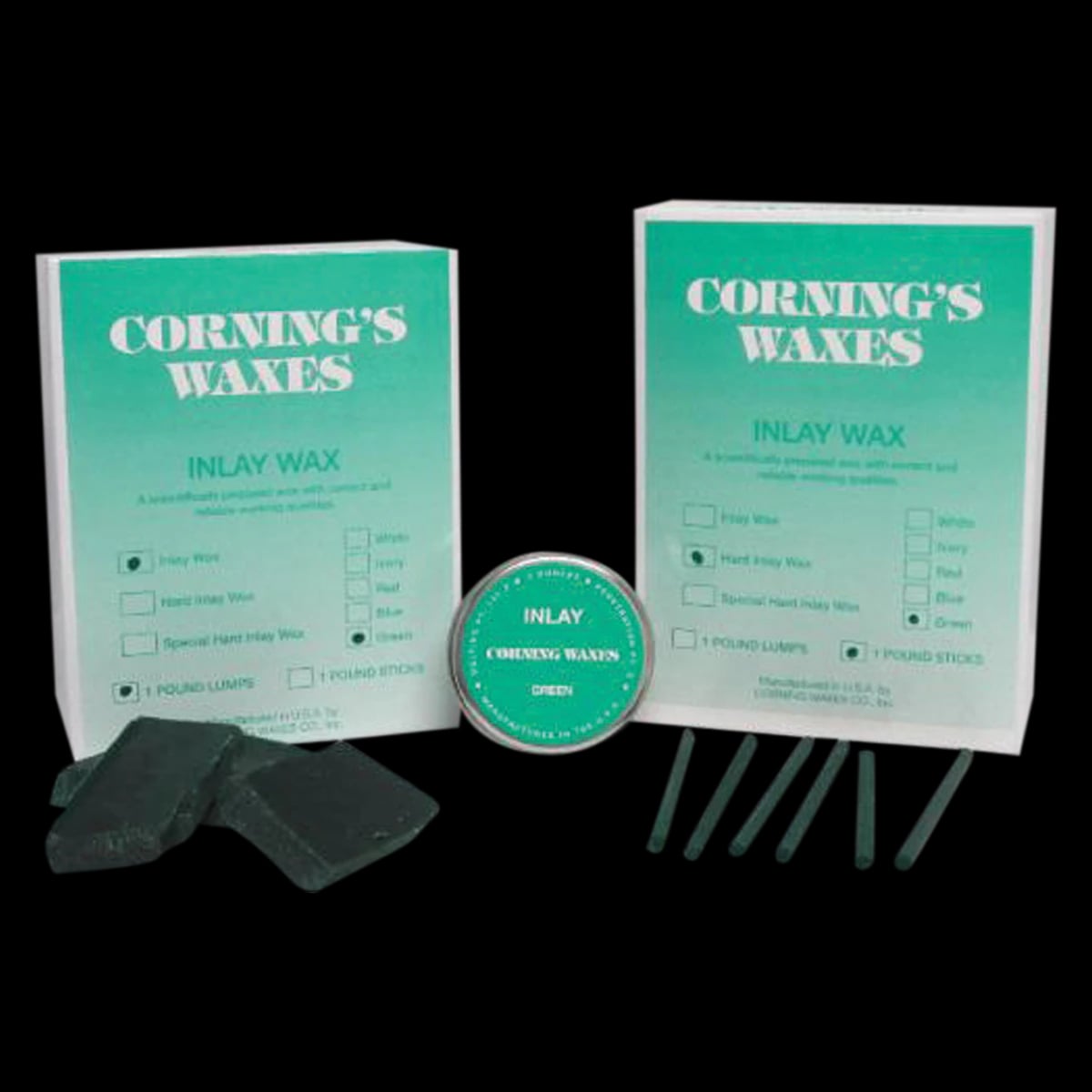 Inlay Wax Special Hard Sticks, 1 lb