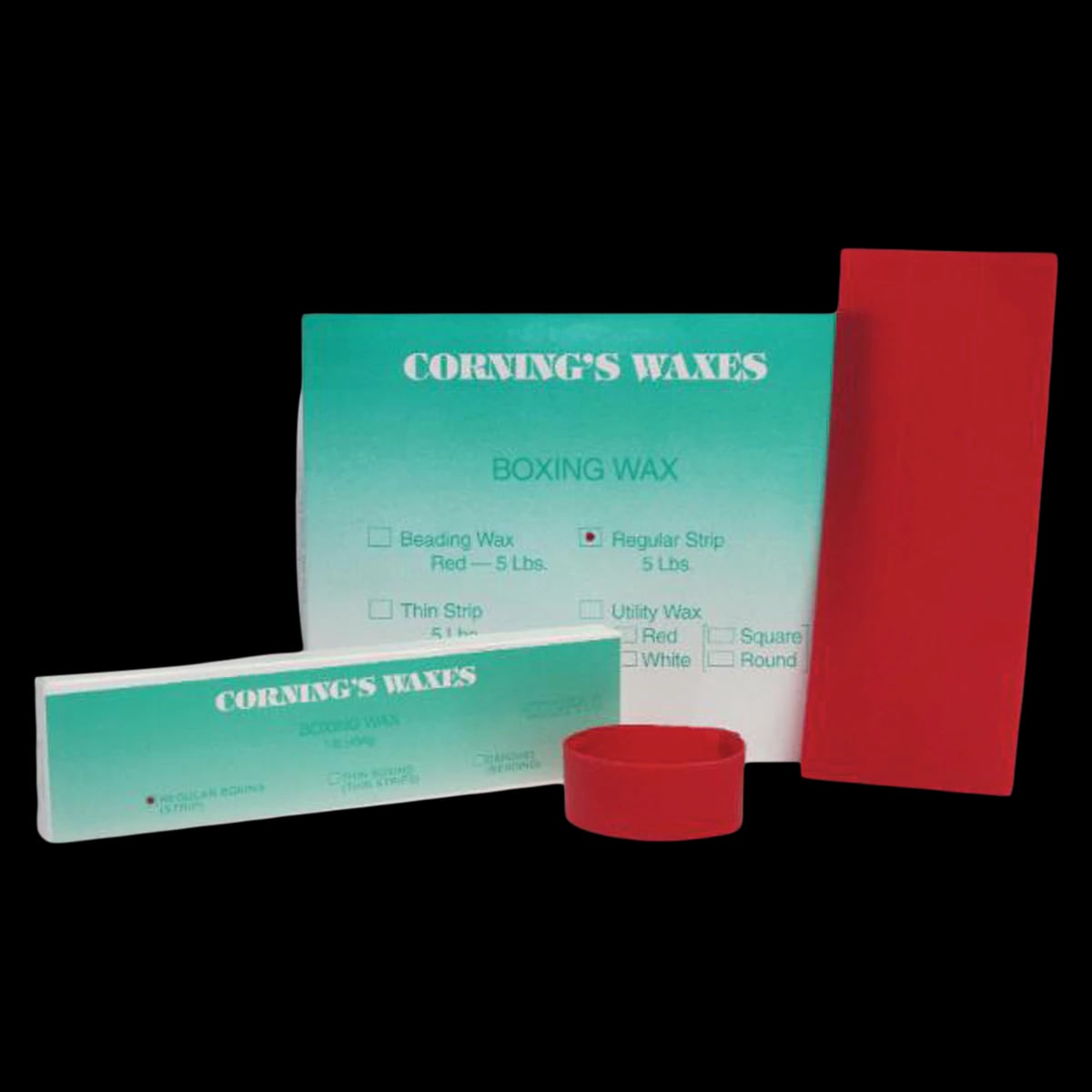 Corning Rubber Co Inc Boxing Wax, Thin, 1.5" x 12"