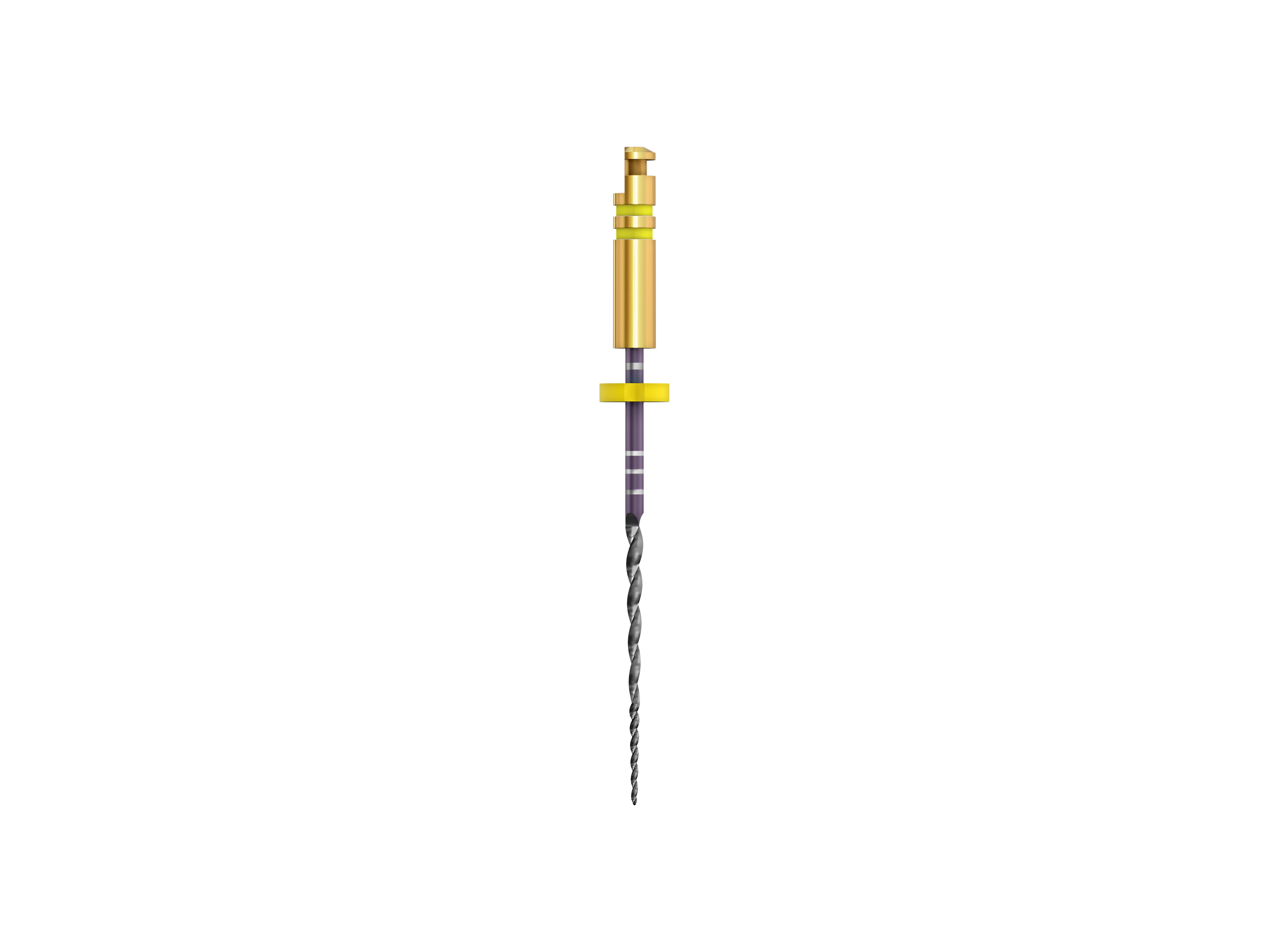 ZenFlex NiTi Rotary Shaping File, .20/.04 Taper, 21mm, Non-Cutting Tip, 6/Pk, 818-1201