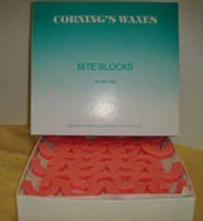 Corning Bite Blocks U-Shaped, 100/Box